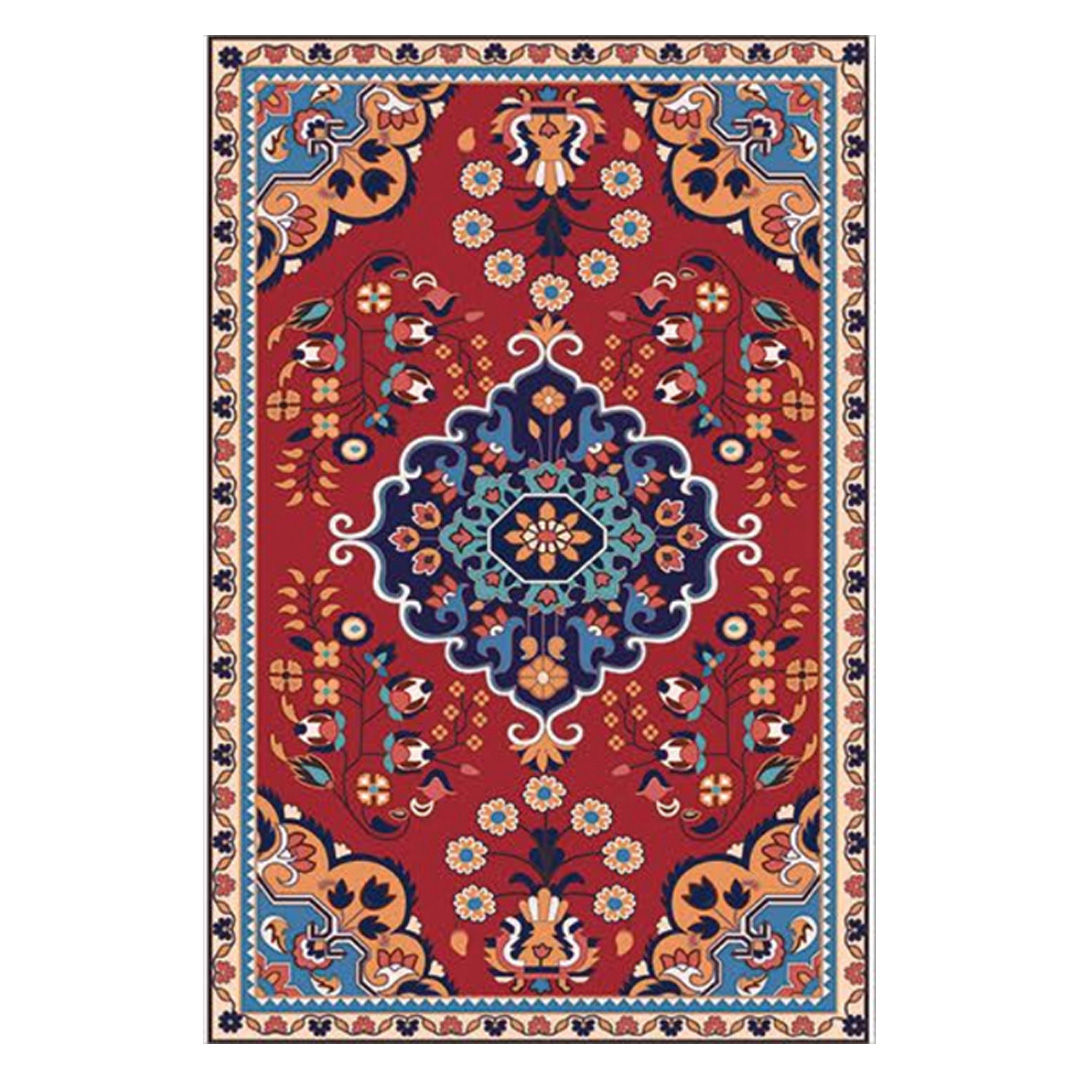 فرش مخمل نادی طرح سنتی کد o148