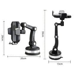 هولدر موبایل چرخشی قابل تنظیم خودرو مدل Popup