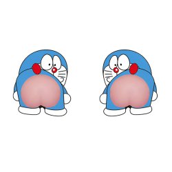 ضربه گیر فانتزی طرح هلو H2 بسته 2 عددی