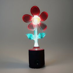 چراغ خواب طرح گل سنسور دار